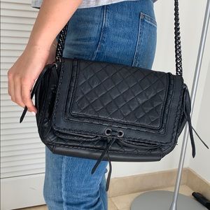 Zara 100% leather bag